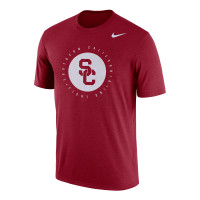 USC Trojans Men's Nike Cardinal SC Interlock Team Spirit T-Shirt